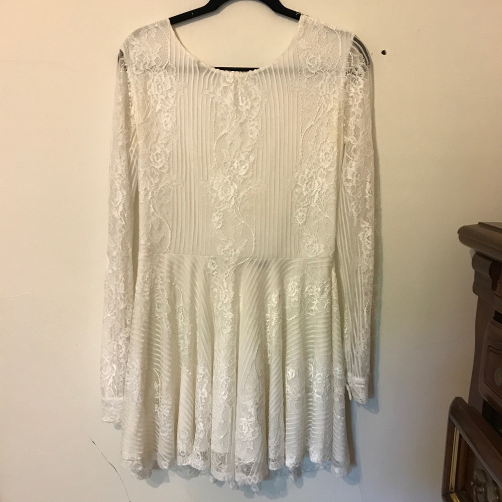 White Lace For Love&Lemons Dress